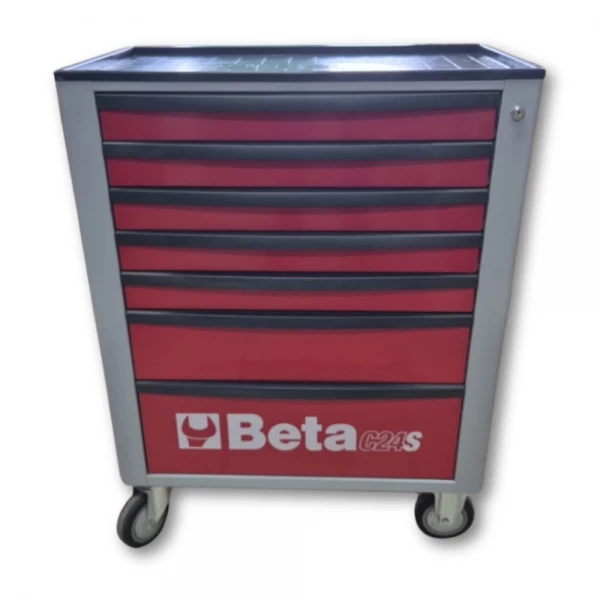 Carrinho Ferramentas Vermelho 7 Gavetas REF C24S BETA Italiana 