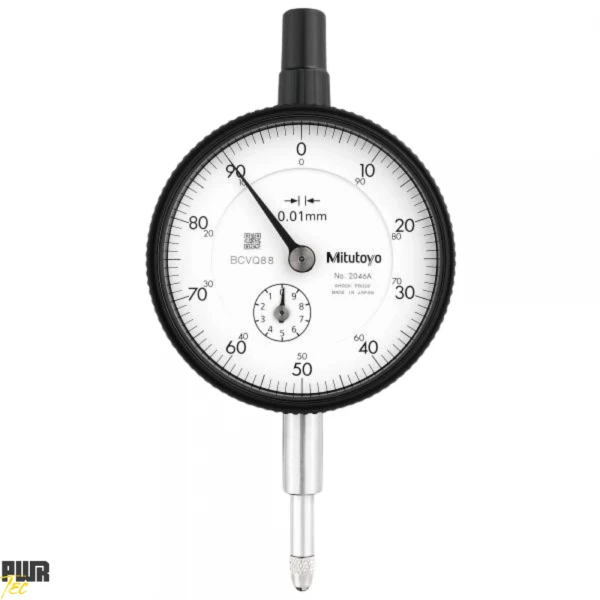 Relogio Comparador 0-10MM X 0,01MM (CENTEMISAL) REF 2046A MITUTOYO 