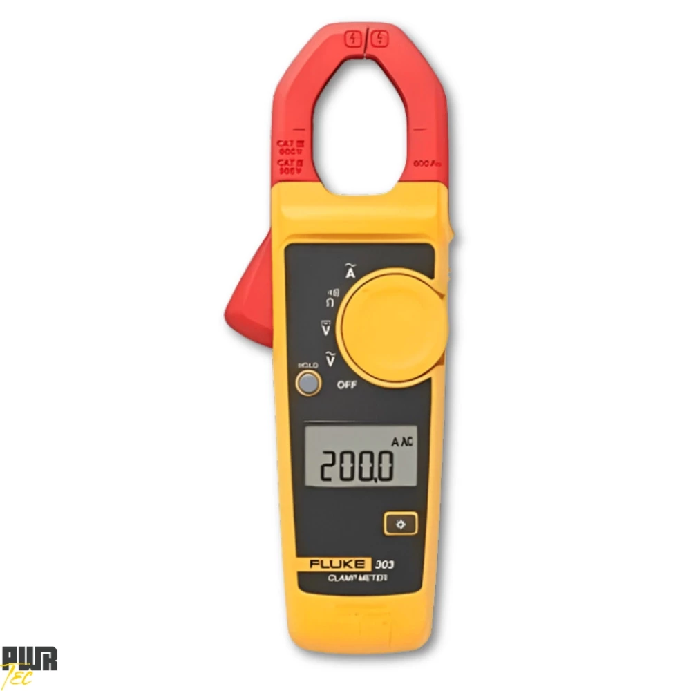Alicate Amperímetro Digital  600V REF 303/EM ESP FLUKE