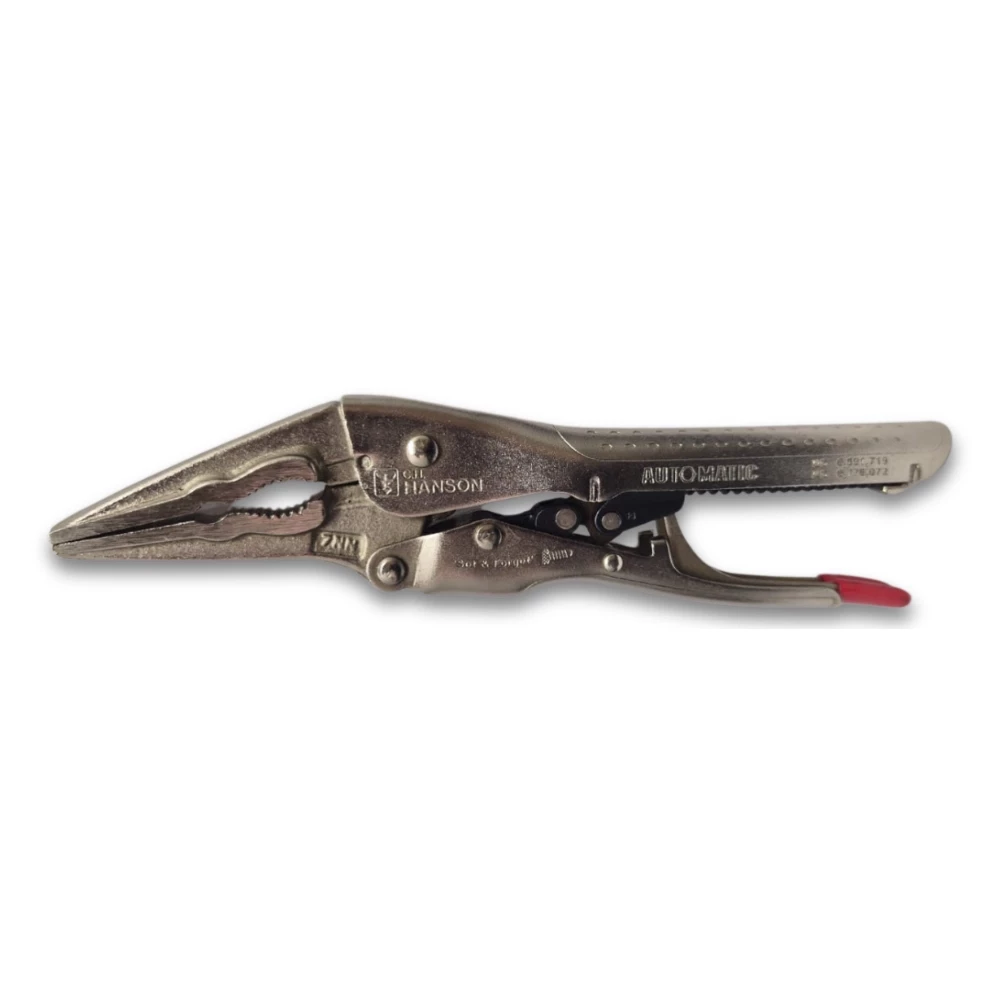 Alicate Pressão 7" Automático Bico Longo REF 09300 HANSON