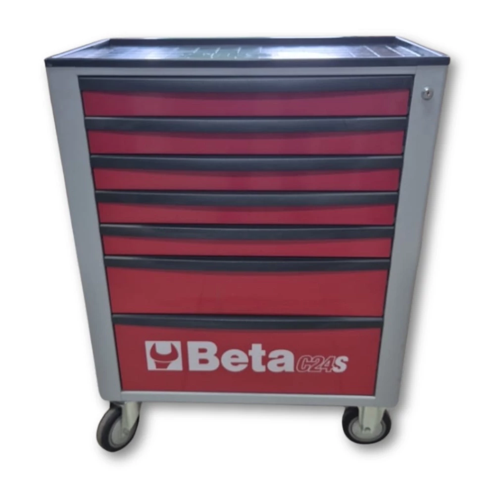 Carrinho Ferramentas Vermelho 7 Gavetas REF C24S BETA Italiana 