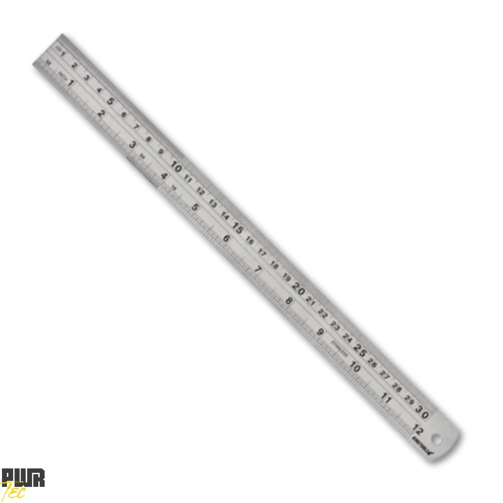 Escala Aço Inox 300MM/12 REF 600.004 KING TOOLS