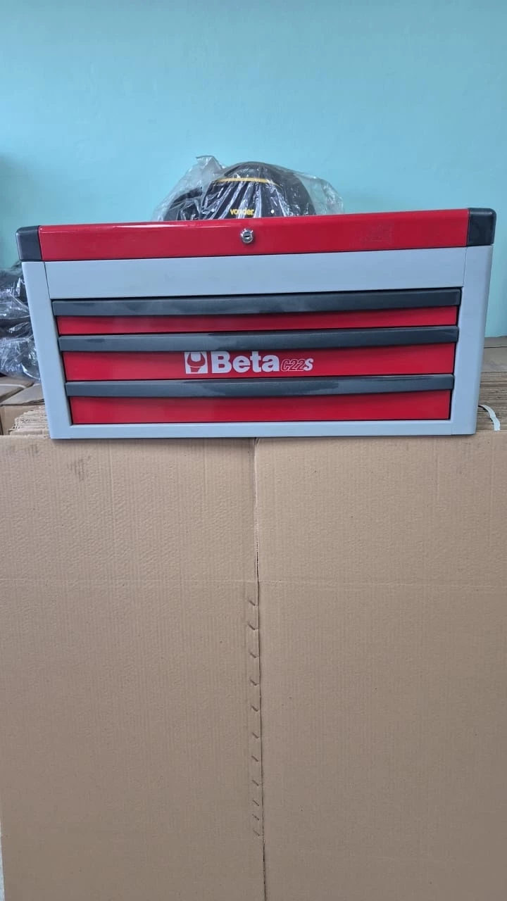 Gaveteiro Vermelho 3 Gavetas REF C22S BETA Italiana 